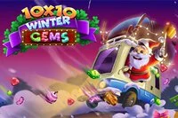 10X10 Winter Gems es un divertido juego de combinaciones en línea