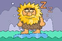 Adam camina dormido en la noche helada