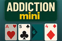 Disfruta una versión rápida y estratégica de Solitaire Addiction