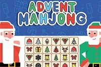 Mahjong Navideño es un juego de conectar piezas en un ambiente de Navidad