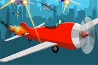 Vuela en círculos en tu genial avión rojo
