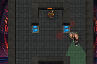 Lucha como un cazador de robots con una daga luminosa en este juego rápido y