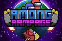 En Among Rampage, la nave espacial está oscura y llena de terrores