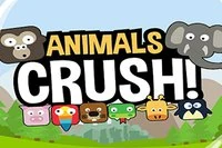 Animales Crush es un juego donde necesitas unir tres o más logos de animales