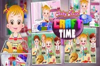 Es hora de que Baby Hazel muestre y comparta sus habilidades creativas
