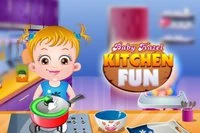 ¡Es hora de divertirte en la cocina con Baby Hazel!