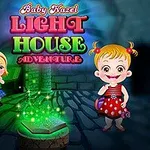 Niños sonrientes en un entorno misterioso iluminado con luces verdes brillantes
