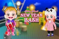 ¡Hurra! Es un  justo debajo de  para el juego Baby Hazel: Fiesta de Año Nuevo