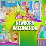 Niño pequeño sonriendo junto a escenas de un bebé en diferentes situaciones médicas y de cuidado en un entorno colorido