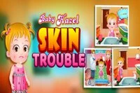 ¡Nuestra linda bebé Hazel necesita tu ayuda en Baby Hazel: Problema de Piel!