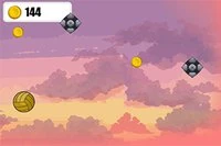 Juego donde esquivas bolas enemigas, consigues dinero para obtener más skins y