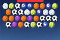 Gana puntos al combinar diferentes pelotas