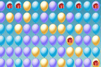 Revienta globos y recoge juguetes y artículos de bonificación