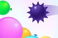 Balloon Slicer es un juego de rompecabezas casual donde debes lanzar tu sierra