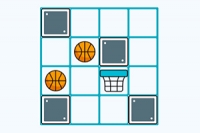 Basket Goal es un juego de rompecabezas con mecánicas simples pero niveles