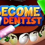 Dientes con caries y herramientas dentales frente a un texto colorido