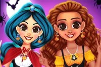 ¡Bienvenidos a la Fiesta de Halloween Feliz de las Mejores Amigas!