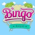 Texto Bingo en letras rosadas con un fondo azul y nubes