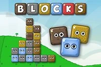 Blocks es un juego de rompecabezas de lógica con 100 niveles para desafiar tu