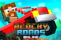 Toma las carreteras y supera las colinas en Blocky Roads Online!