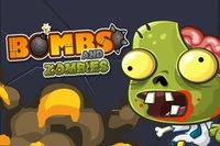 Defiende tu aldea de hordas de zombis usando bombas, resortes y escudos!