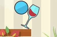 Coloca las bolas en el lugar correcto para romper todos los vasos en cada nivel
