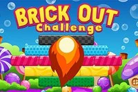 Divertido Brick Out Challenge con ladrillos coloridos