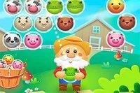 Bubble Farm es un juego adictivo y divertido de disparar burbujas