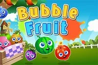 Juego clásico de disparos de burbujas con frutas