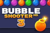 Bubble Shooter HD 3 es la esperada tercera secuela del legendario juego Bubble