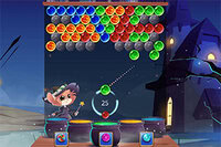 Prepárate para un juego de disparar burbujas mágico que te desafiará en cada