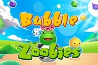 Juego clásico de Bubble Shooter con los Zoobies