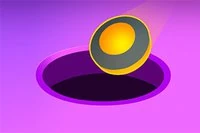 Golpea el disco hacia el objetivo para inclinar la plataforma y hacer rodar la