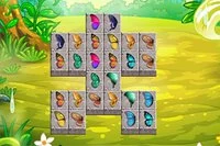 Juego de Mahjong Connect con mariposas