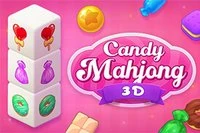 Mahjong 3D Candy es un juego de emparejar fichas con gráficos en 3D