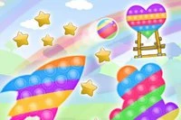 Cannon Ball + Pop It Fidget es un juego de Pop It con 30 niveles