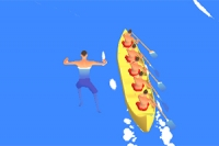 Controla tu canoa y gana la carrera