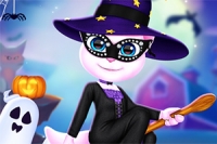 Bienvenida a la Preparación de Halloween de la Chica Gato