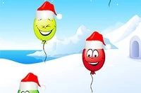 Globos Navideños es un juego arcade hiper casual divertido y adictivo