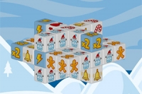 Juega un Mahjong Navideño en 3D