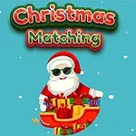 Santa Claus con gafas de sol y un trineo lleno de regalos, con texto festivo en un fondo nevado
