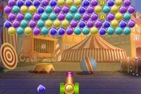 Juego de Bubble Shooter con Pelotas de Circo