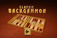 Juega contra una IA o un oponente en Backgammon Clásico