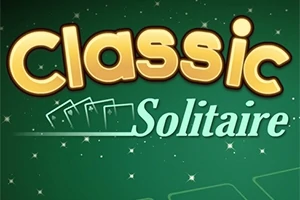 Texto grande en letras doradas y blancas sobre un fondo verde con naipes esbozados y estrellas pequeñas