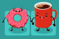 Empuja donas en los platos para resolver el nivel