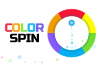 Rebota la pelota en los colores que coinciden en el círculo
