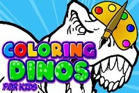 Pintar, Dibujar y Colorear Dinosaurios para Niños es un juego de pintura para