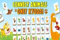 En el juego CONNECT ANIMALS ONET KYODAI, tu objetivo es encontrar todos los