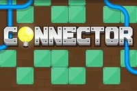En el increíble juego HTML5 Connector, necesitas encender la lámpara