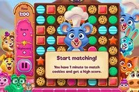 El juego en línea Cookie Match se centra en el lado dulce de la vida, al menos